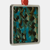 Mosaik Blue Ornament Aus Metall (Rechts)