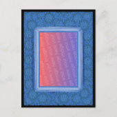 Mosaik Blue Picture Postcard Postkarte (Vorderseite)