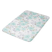 Mosaik, Blume Badematte (Schrägansicht)