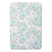 Mosaik, Blume Badematte (Vorderseite Vertikal)