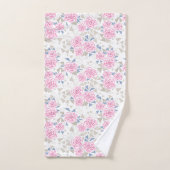 Mosaik, Blume Badhandtuch Set (Handtuch)