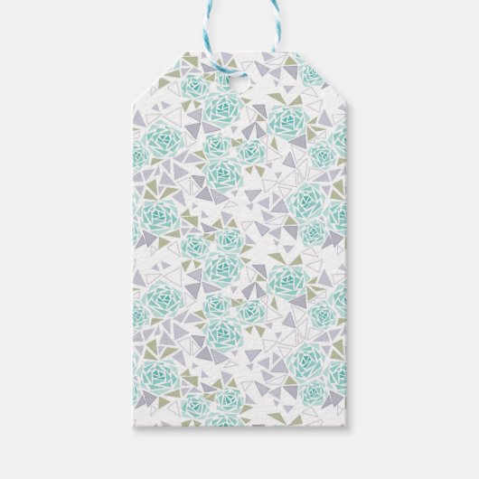 Mosaik, Blume Geschenkanhänger (Vorderseite)