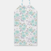 Mosaik, Blume Geschenkanhänger (Rückseite)