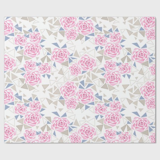 Mosaik, Blume Geschenkpapier (Flach)