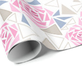 Mosaik, Blume Geschenkpapier (Rolleneckpunkt)