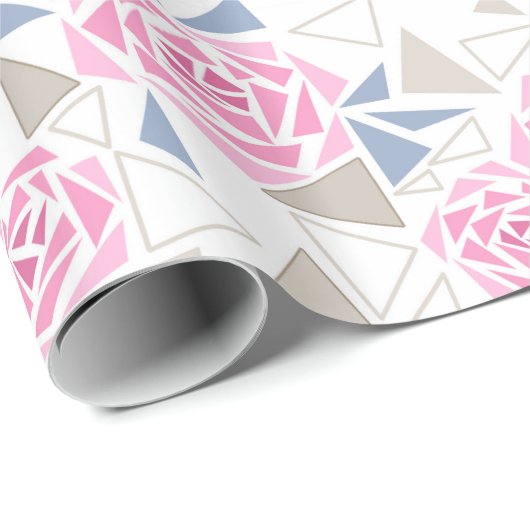 Mosaik, Blume Geschenkpapier (Rolleneckpunkt)