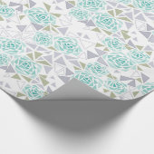 Mosaik, Blume Geschenkpapier (Ecke)