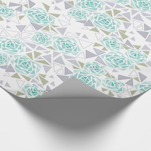 Mosaik, Blume Geschenkpapier (Ecke)