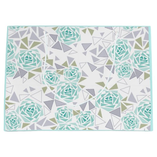 Mosaik, Blume Große Geschenktüte (Vorderseite)