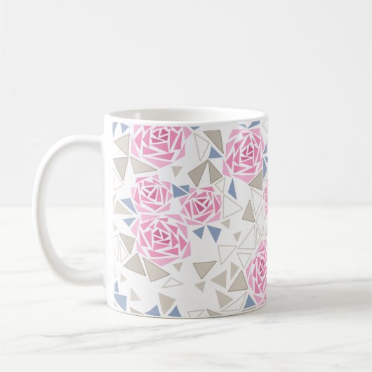 Mosaik, Blume Kaffeetasse (Links)