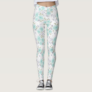 Mosaik, Blume Leggings