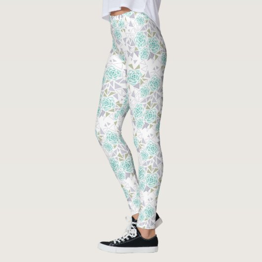 Mosaik, Blume Leggings (Links)
