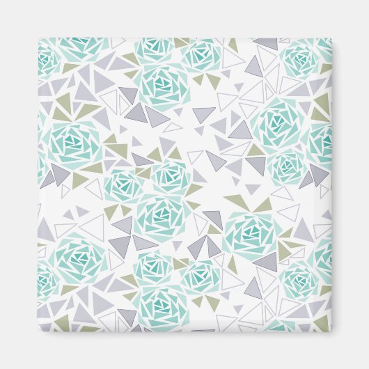 Mosaik, Blume Magnet (Vorne)