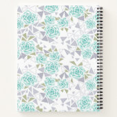 Mosaik, Blume Notizblock (Rückseite)