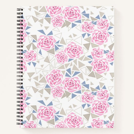 Mosaik, Blume Notizblock (Vorderseite)