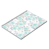 Mosaik, Blume Notizblock (Linke Seite)