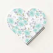 Mosaik, Blume Notizblock (Rückseite)