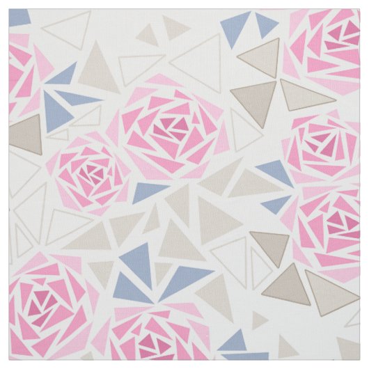Mosaik, Blume Stoff (Muster)