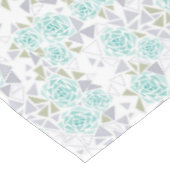 Mosaik, Blume Tischdecke (Schrägansicht)