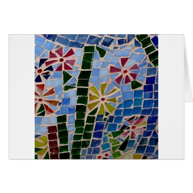 Mosaik-Blumen (Vorderseite (Horizontal))