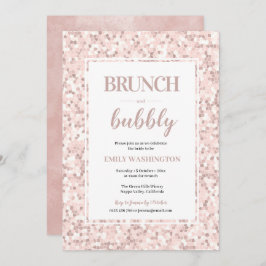 Mosaik Brautparty Brunch & Bubbly Einladung