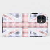 Mosaik-BRITISCHER Flagge iPhone 5 Fall Case-Mate iPhone Hülle (Rückseite (Horizontal))