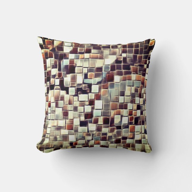 Mosaik Bubble Art / Recoleta / Kissen (Vorderseite)