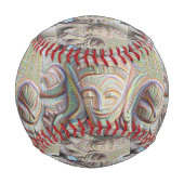 Mosaik Buddha Statuen Thunder_Cove Baseball (Rückseite)