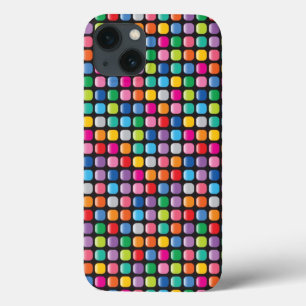 Mosaik-bunter künstlerischer Regenbogen punktiert Case-Mate iPhone Hülle