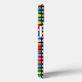 Mosaik-bunter künstlerischer Regenbogen punktiert Case-Mate iPhone Hülle (Rückseite / Rechts)