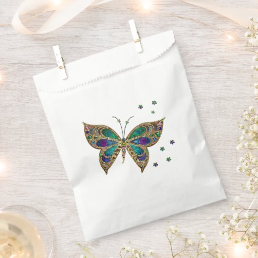 Mosaik Butterfly Geschenktütchen (Ausgeschnitten)