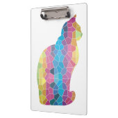 Mosaik Cat Clipboard Klemmbrett (Links)