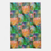 Mosaik chaotischer Texturen mit Loslösung-Täuschun Geschirrtuch (Vertikal)