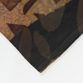 Mosaik Chic Elegante Fleecedecke (Ecke)