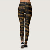 Mosaik Chic Elegante Leggings (Rückseite)
