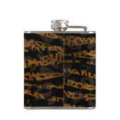 Mosaik Chic Elegante Safari Flachmann (Rückseite)