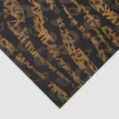 Mosaik Chic Elegante Safari Party Printing Seidenpapier (Ausschnitt)