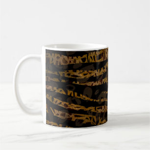 Mosaik Chic Eleganter Safari Glam Dschungel Party  Kaffeetasse