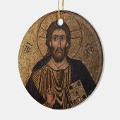 Mosaik-christliche orthodoxe Ikone Christus Keramik Ornament (Links)