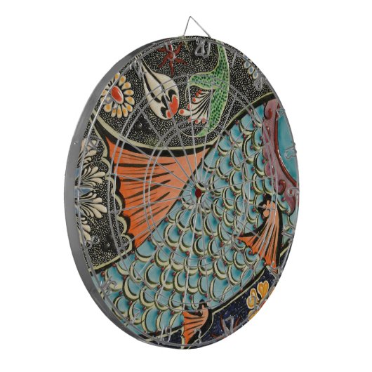 Mosaik Dartscheibe (Vorderseite Links)