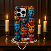 Mosaik der Ausdrücke Case-Mate iPhone Hülle