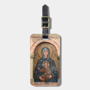 Mosaik der Jungfrau Maria und Jesus Gepäckanhänger