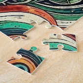 Mosaik der mexikanischen Flagge Puzzle (Seite)