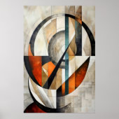 Mosaik der Zeit Poster (Vorne)