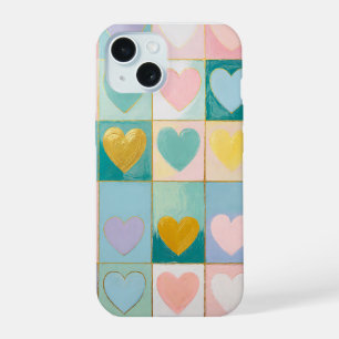 Mosaik der Zuneigung iPhone 15 Hülle