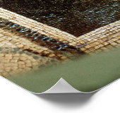 Mosaik des Dionysos auf Leopard um 180 n. Chr. Poster (Ecke)