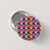 Mosaik des großen Untersetzer der hellen Kunst Button (Vorne & Hinten)