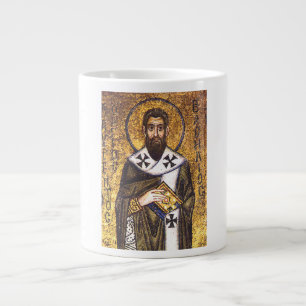 Mosaik des Heiligen Basilius des Großen Jumbo-Tasse