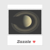 Mosaik des Planeten Saturn und seiner wichtigsten  Aufkleber (Blatt)