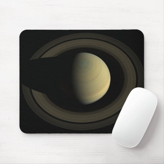 Mosaik des Planeten Saturn und seiner wichtigsten Mousepad (Mit Mouse)